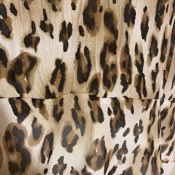 Bethany Leopard Sheer Shirt - Picture 3 of 4